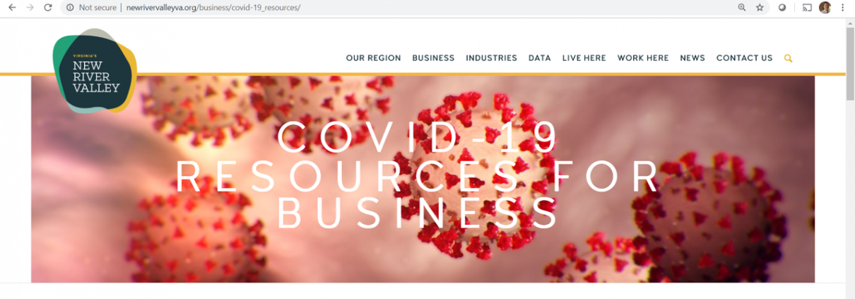 COVID-19 Resources for Business Portal