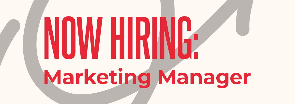 Onward NRV is Hiring: Marketing Manager