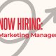 Onward NRV is Hiring: Marketing Manager